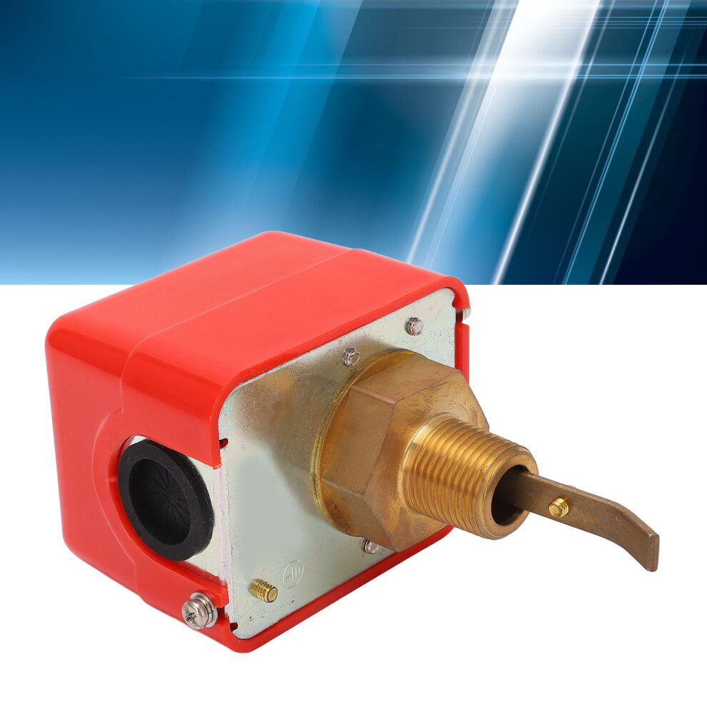 Brass Water Flow Switch, Spdt 15A, 220Vac, Dn15 G1/2In 5051372443846