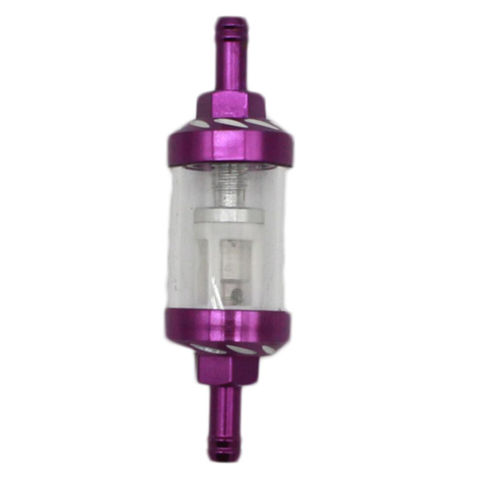 Cnc Universal Scooter Dirt Pit Bike Go Kart 8Mm 5/16" Gas Fuel Filter 6901423023536