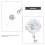 10Pièces Porte-Badge Rétractable ABS Clip Buffet Pratique 6