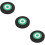 3Pièces Flèches Remplaçables Eva Multi Couleur Outdoor Arc Archery 11