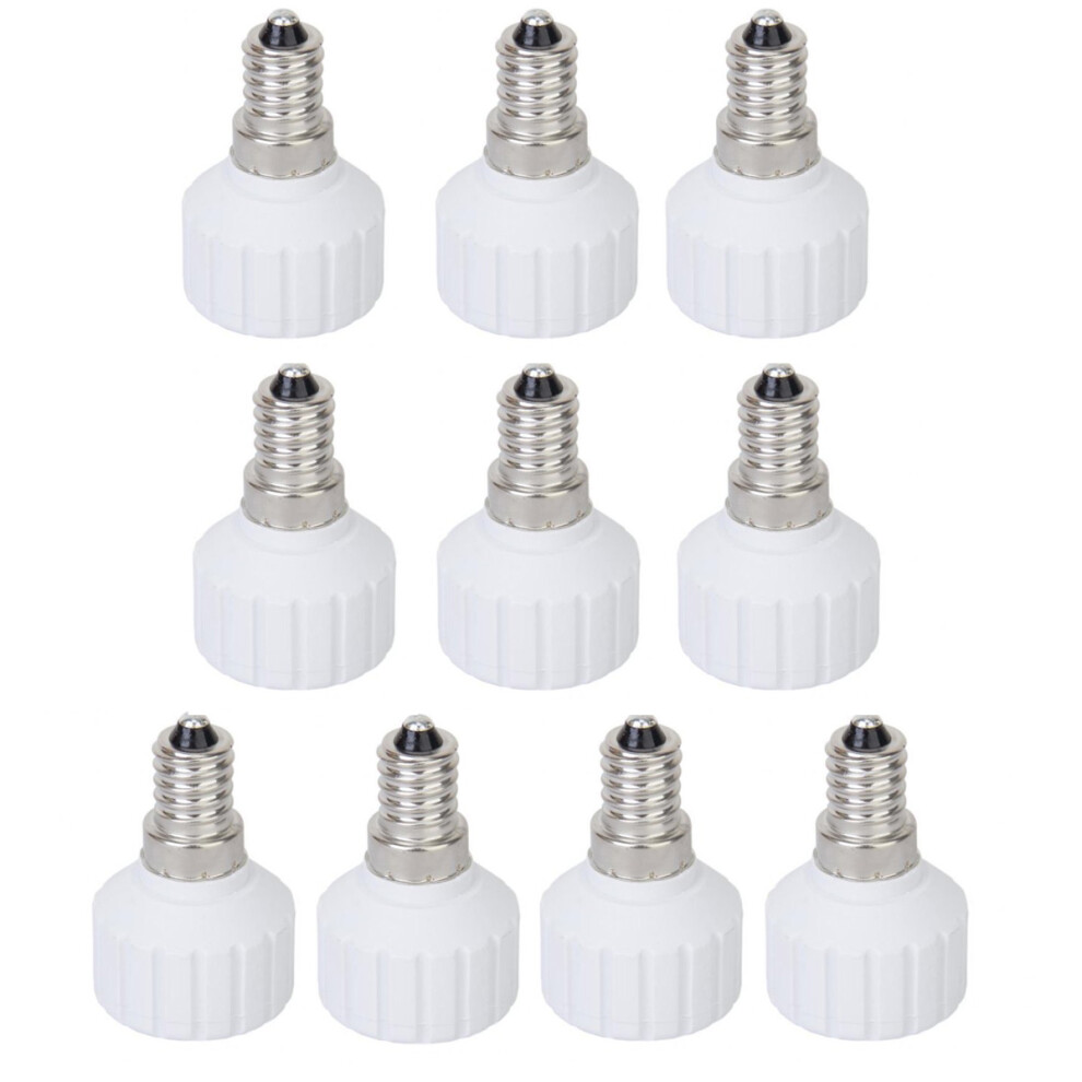 20Pcs Multi Color E14 To Gu10 Led Socket Adapter Bulb Converter Light 3011827892140