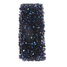 2Pcs Diamond Rhinestone Mesh Ribbon Multi Color Bridal Dress Belt Trim