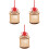 3Pièces Cage En Bois Pour Sauterelles Portable 3