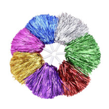 36Pcs Colorful Plastic Pompom for Sports Dance Party Cheer Decor Use