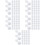250Pcs White Screw Pull Bottle Caps Leakproof Plastic Replacement 9