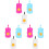 9Pcs Baby Wipes Storage Boxes Plastic Durable Tissue Holder with Lid 2