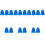 16Pcs Blue Plastic Diving Board Adjustable Planer for Fishing Trolling 6