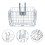 2Pcs Fast Release Bike Basket Lightweight Cycling Storage 8