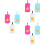 9Pcs Baby Wipes Storage Boxes Plastic Durable Tissue Holder with Lid 6