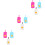 9Pcs Baby Wipes Storage Boxes Plastic Durable Tissue Holder with Lid 5