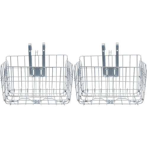 2Pcs Fast Release Bike Basket Lightweight Cycling Storage 1