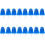 16Pcs Blue Plastic Diving Board Adjustable Planer for Fishing Trolling 2