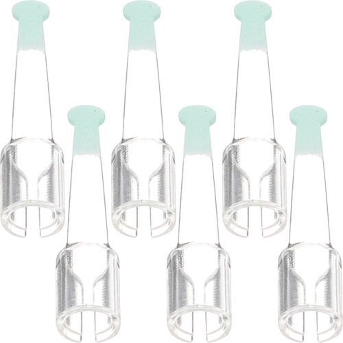 30Pcs Soft Silicone Ear Wax Removal Spoon Tips Assorted Colors 1