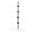 5Sets Black Glasses Stand Holder PP Material for Sunglasses Storage 1
