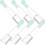 30Pcs Soft Silicone Ear Wax Removal Spoon Tips Assorted Colors 3