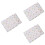 3Pcs Multi Color Kitchen Refrigerator Covers Protective Fridge Wraps 6
