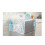 3Pcs Multi Color Kitchen Refrigerator Covers Protective Fridge Wraps 10