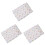 3Pcs Multi Color Kitchen Refrigerator Covers Protective Fridge Wraps 2