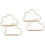 4Pcs Modern Floating Shelf Wall Holder Storage Display Shelf for Home 6
