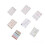 3Pcs Multi Color Kitchen Refrigerator Covers Protective Fridge Wraps 9