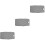3Pcs Washable Grey Massage Table Covers Soft Knitted Cotton Sheets 7