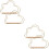4Pcs Modern Floating Shelf Wall Holder Storage Display Shelf for Home 8