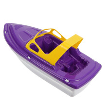 4St Creatief Paars Plastic Boot Speelgoed Voor Baby's Bad En Zwemmen