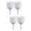 4Pcs Removable Plastic Buchner Filter Funnel for Lab and Kitchen Use 7