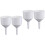 4Pcs Removable Plastic Buchner Filter Funnel for Lab and Kitchen Use 4