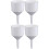 4Pcs Removable Plastic Buchner Filter Funnel for Lab and Kitchen Use 5