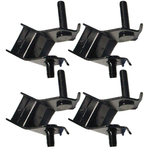 8Pcs Black Rubber Motor Mounts Replacement Generator Anti Vibration