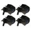 8Pcs Black Rubber Motor Mounts Replacement Generator Anti Vibration 2