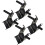 8Pcs Black Rubber Motor Mounts Replacement Generator Anti Vibration 4