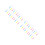 40Pcs Handheld Magnifier 3X Magnifying Glass Plastic Frame Assorted 4