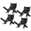 8Pcs Black Rubber Motor Mounts Replacement Generator Anti Vibration 5