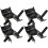 8Pcs Black Rubber Motor Mounts Replacement Generator Anti Vibration 7