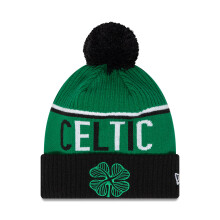 Celtic FC Green Sport Cuff Bobble Beanie Hat New Era
