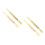 4Pcs Ergonomic Stainless Steel Eyebrow Tweezers Multi 7