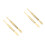 4Pcs Ergonomic Stainless Steel Eyebrow Tweezers Multi 4
