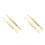 4Pcs Ergonomic Stainless Steel Eyebrow Tweezers Multi 6