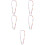 5Pcs Durable Acrylic Handbag Chain Strap Multi Color DIY Bag Accessory 9