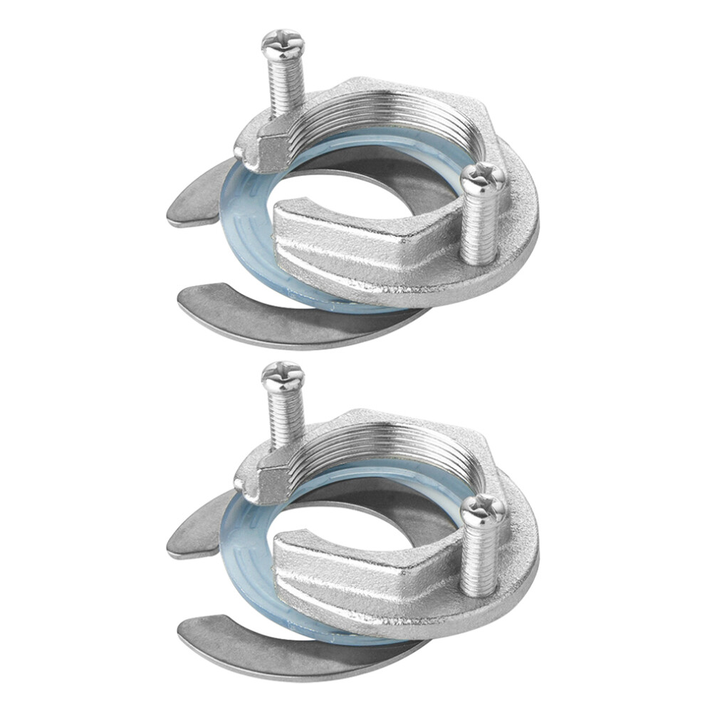 4Sets Kitchen Faucet Nut Circlip Washer Silver Faucet Mounting Set 3011827861870
