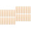 64Pcs Wooden Rhythm Sticks for Beginners Khaki Percussion Instruments 5