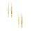 4Pcs Ergonomic Stainless Steel Eyebrow Tweezers Multi 8