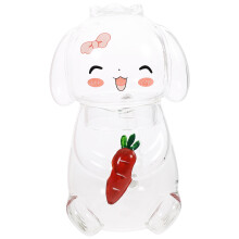4Sets Elegant Glass Carafe and Cup Set for Home and Bedroom