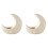 2Pcs White Ceramic Incense Burner with Artistic Desktop Design 4