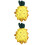 2Pcs Small Yellow Bath Ball Body Exfoliating Shower Scrubber 7