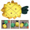 2Pcs Small Yellow Bath Ball Body Exfoliating Shower Scrubber 11