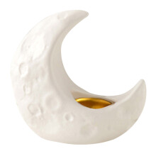 2Pcs White Ceramic Incense Burner with Artistic Desktop Design
