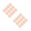 24Pcs Soft Light Yellow Powder Sponge Puff for Women's Makeup Use 2